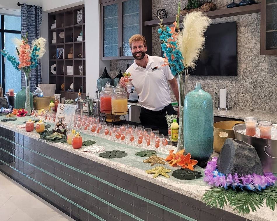 ISLE Bartend corporate event bar and branded cocktail service